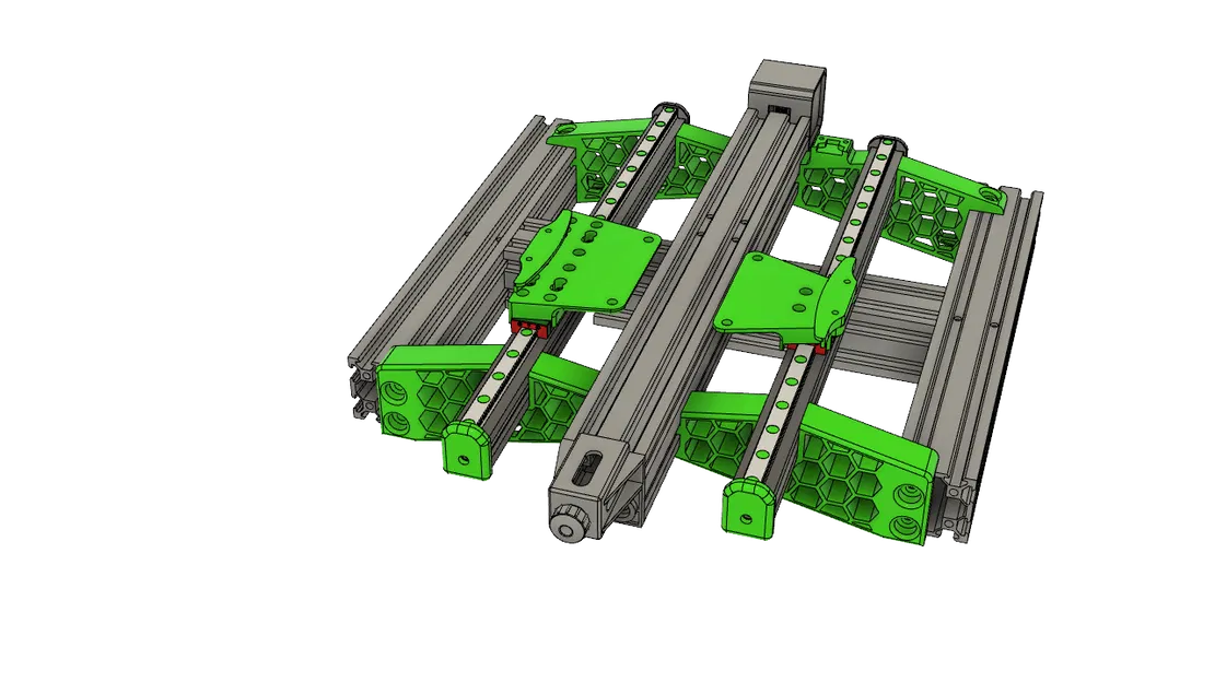 Ray tuyến tính kép trục Y cho Ender3 V2 - Image 2