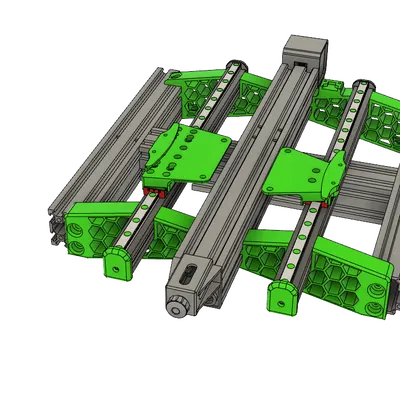 Ray tuyến tính kép trục Y cho Ender3 V2