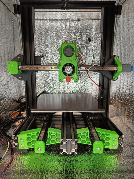 Ray tuyến tính kép trục Y cho Ender3 V2 - Image 5