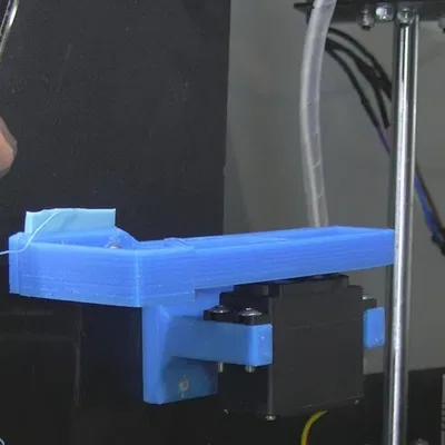 Cánh tay gạt bụi đầu phun chạy bằng Servo