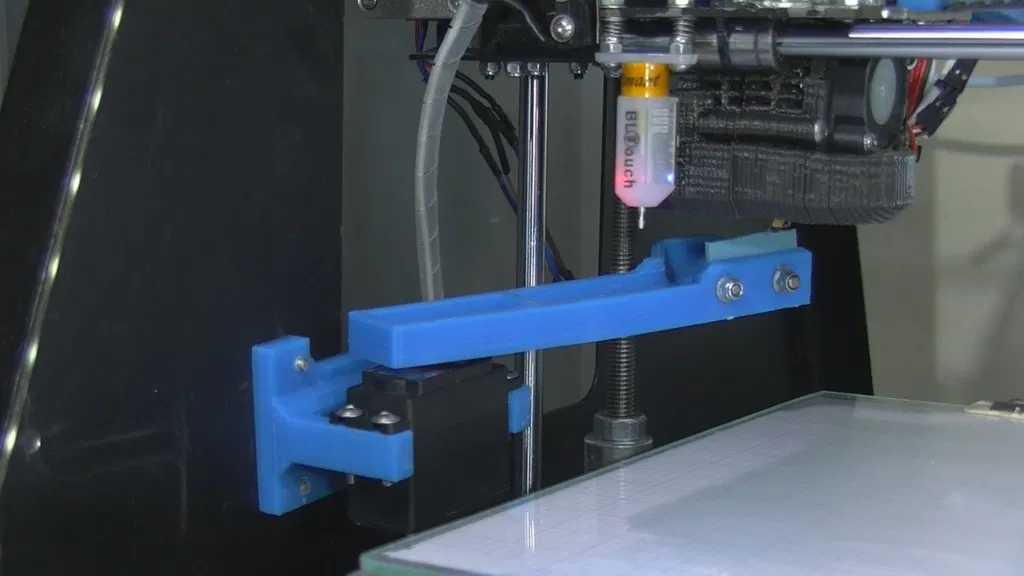 Cánh tay gạt bụi đầu phun chạy bằng Servo - Image 3