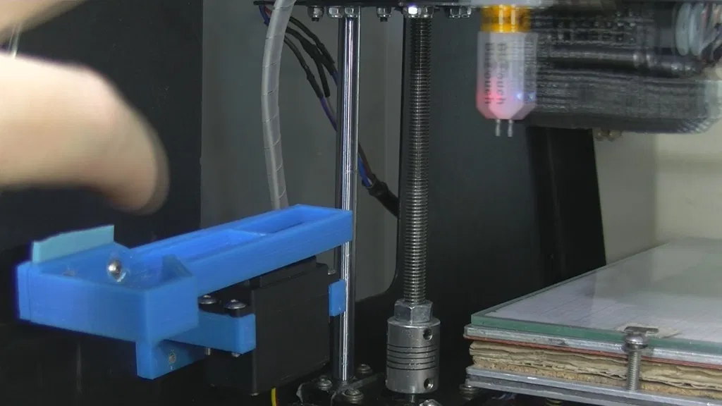 Cánh tay gạt bụi đầu phun chạy bằng Servo - Image 7