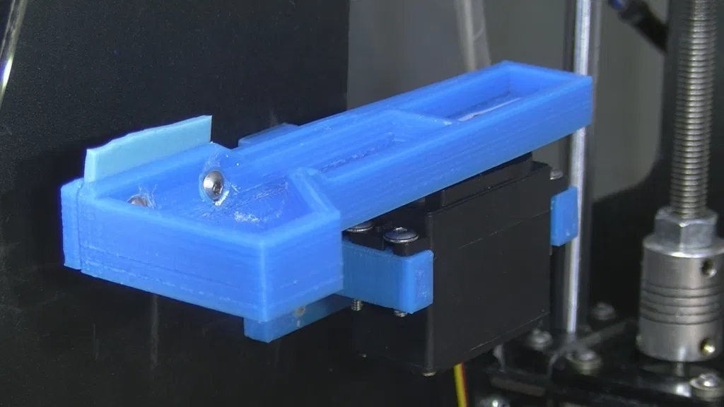 Cánh tay gạt bụi đầu phun chạy bằng Servo - Image 10