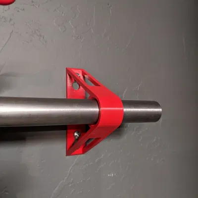 Giá đỡ thanh kẹp gỗ gắn tường