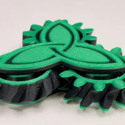 Tri-Gear Fidget Spinner - Đồ Chơi Quay Bánh Răng