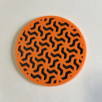 Đế Lót Ly Họa Tiết Đa Giác