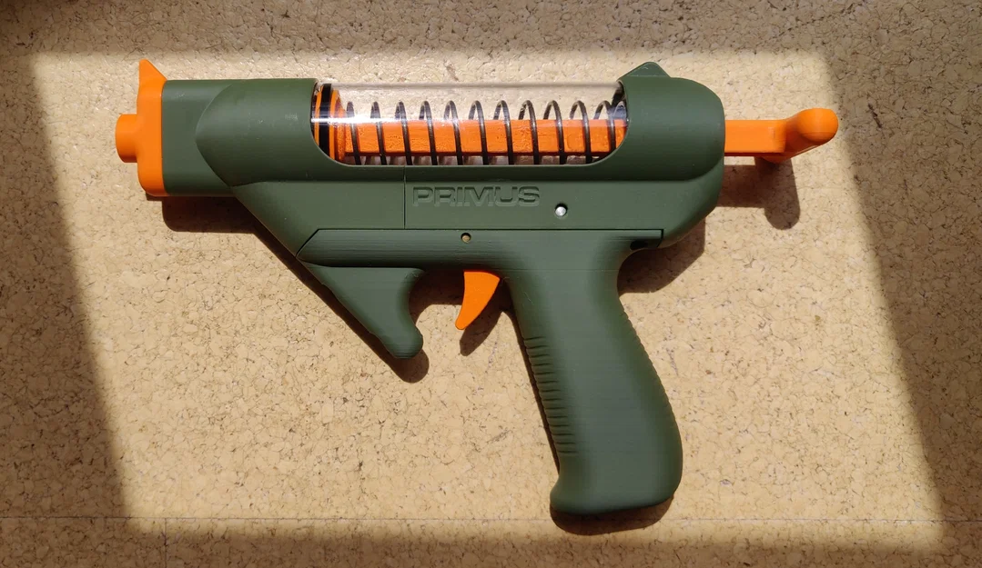 Primus V1.1 - Súng Nerf Bắn Một Viên Tự Chế - Image 1