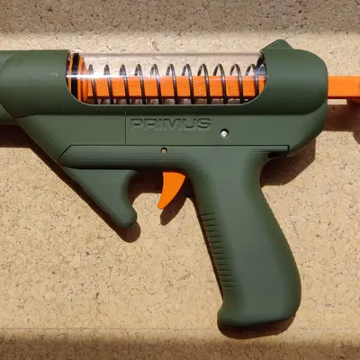 Primus V1.1 - Súng Nerf Bắn Một Viên Tự Chế