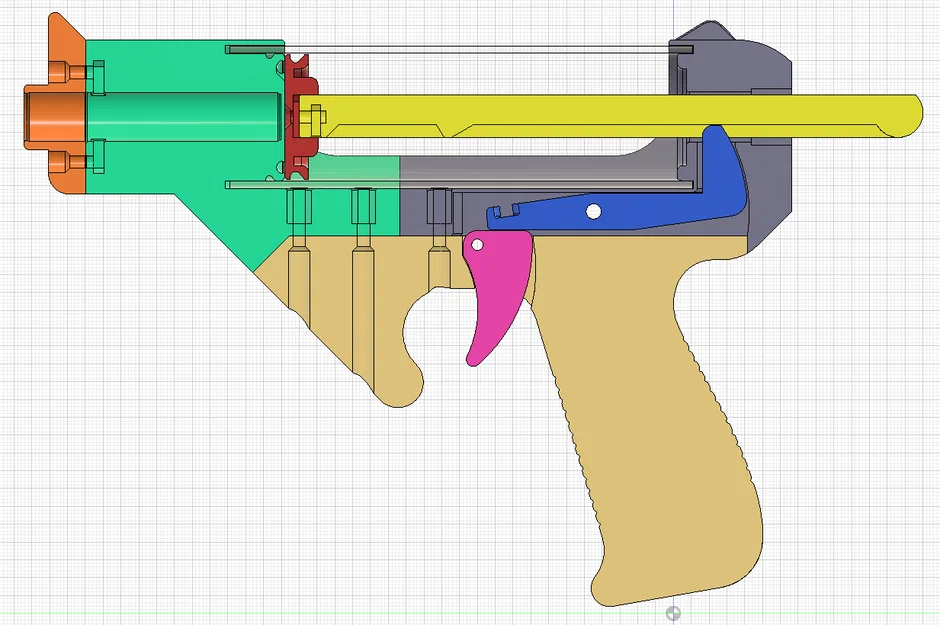 Primus V1.1 - Súng Nerf Bắn Một Viên Tự Chế - Image 5