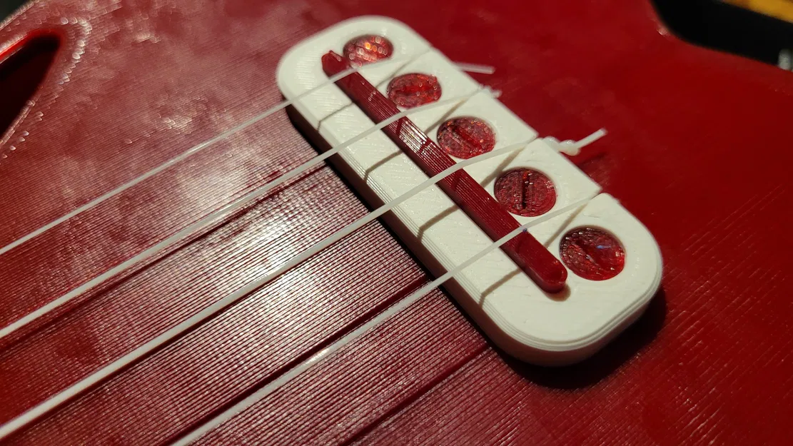 Ukulele hình trái tim - in 3D hoàn chỉnh - Image 4