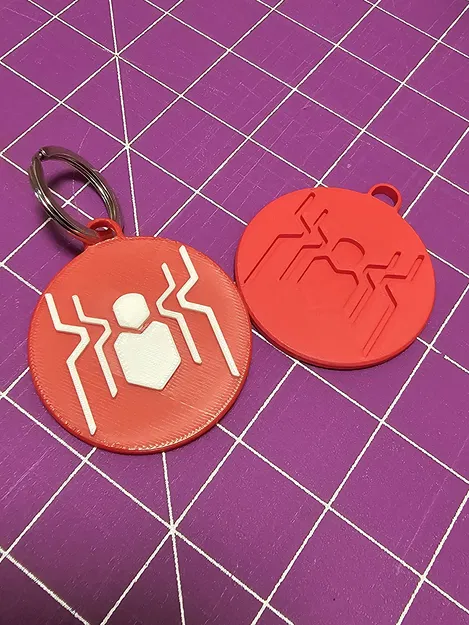 Móc Khóa Logo Spider-Man FFH (Biểu Tượng Nâng Cấp) - Image 3