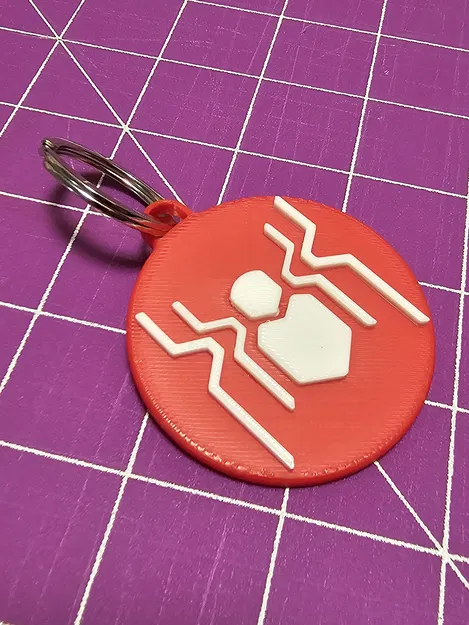 Móc Khóa Logo Spider-Man FFH (Biểu Tượng Nâng Cấp) - Image 4