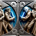 Mô Hình "Star Wars Lost Souls Resistance Bas-Releif" - Thumbnail 3