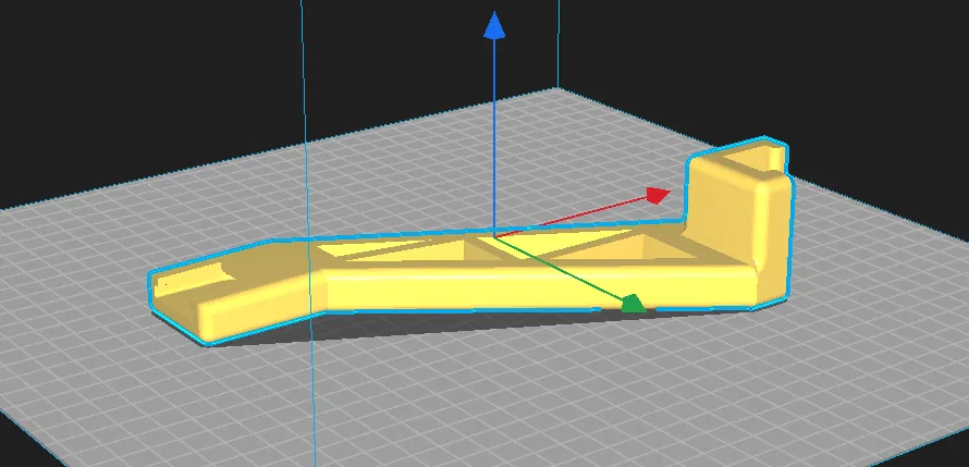 Chỉnh sửa: FillerBraceCR10-Ender3 Góc 50 Độ - Image 1