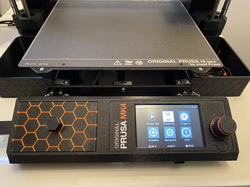 Vỏ Che Case Trước Màn Hình Hyperpixel 4" & Prusa MK4 - Image 2