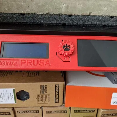 Khung Gắn Màn Hình Hyperpixel 4" Lẻ Bên Ngoài Vỏ Lack Máy Prusa MK3S