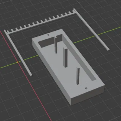 Kệ Trang Sức Low Poly Dễ In