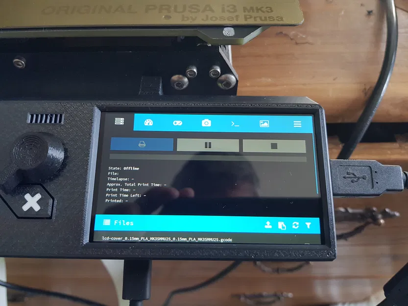 Khung Che Màn Hình LCD cho Màn Hình Cảm Ứng HyperPixel 4 inch - Image 3