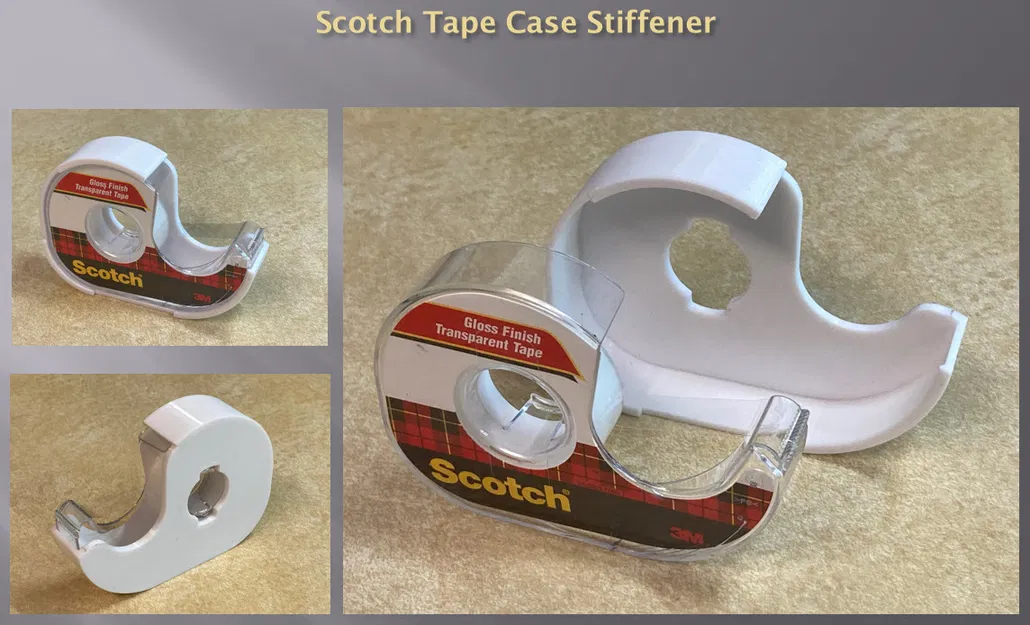 Tăng Cường Hộp Đựng Băng Keo Scotch Cho Băng Keo 1/2 inch (Hàng Mỹ) - Image 1