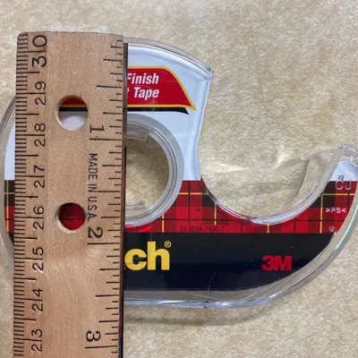 Tăng Cường Hộp Đựng Băng Keo Scotch Cho Băng Keo 1/2 inch (Hàng Mỹ)