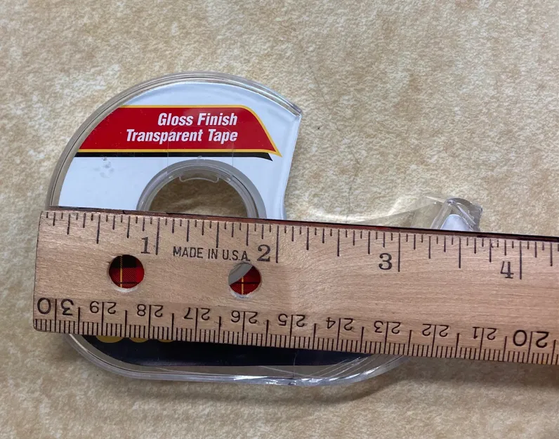 Tăng Cường Hộp Đựng Băng Keo Scotch Cho Băng Keo 1/2 inch (Hàng Mỹ) - Image 4