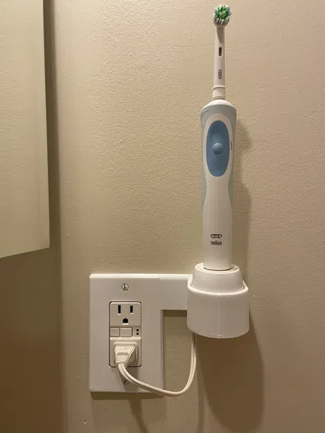 Giá Gắn Ổ Cắm 1 Gang Cho Bàn Chải Điện Oral-B - Image 1