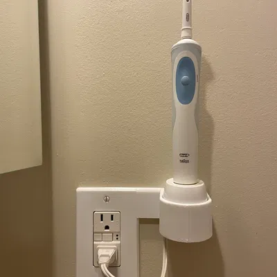 Giá Gắn Ổ Cắm 1 Gang Cho Bàn Chải Điện Oral-B