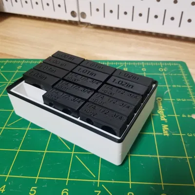 Khối Đo Lỗ Cắt Gridfinity