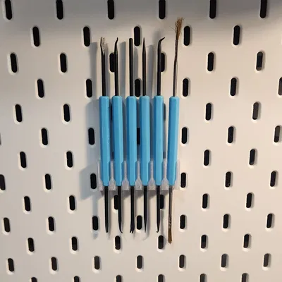 Giá Đỡ Dụng Cụ Hàn Cho Bảng Pegboard IKEA SKADIS