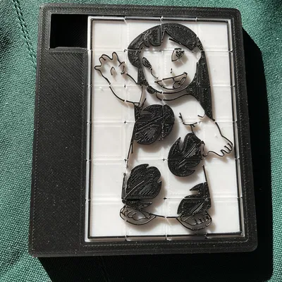 Câu đố trượt Lilo và Stitch