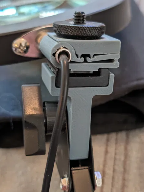 Ngàm Chuyển Đổi Cold Shoe Cho Tay Đèn Bàn Khớp Nối - Máy Quét 3D - Image 4