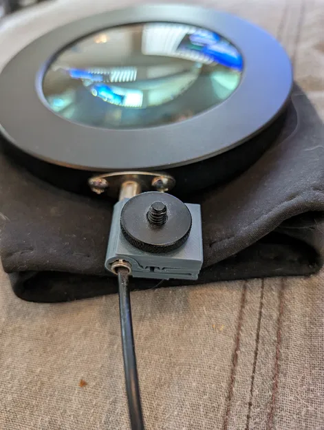 Ngàm Chuyển Đổi Cold Shoe Cho Tay Đèn Bàn Khớp Nối - Máy Quét 3D - Image 6