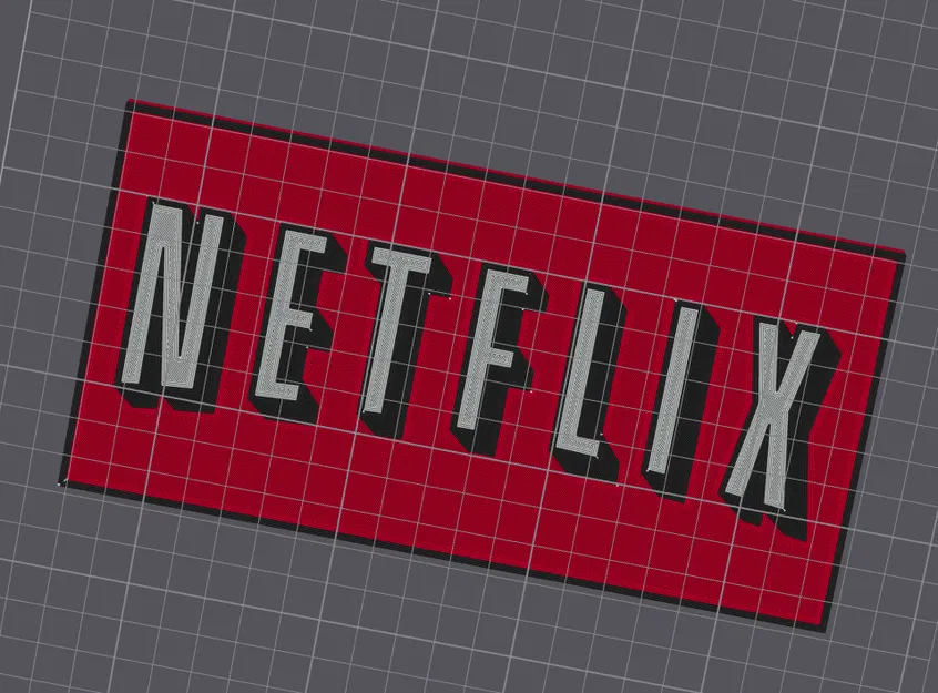 Biển hiệu Logo Netflix Nhiều Màu Sắc - Image 1