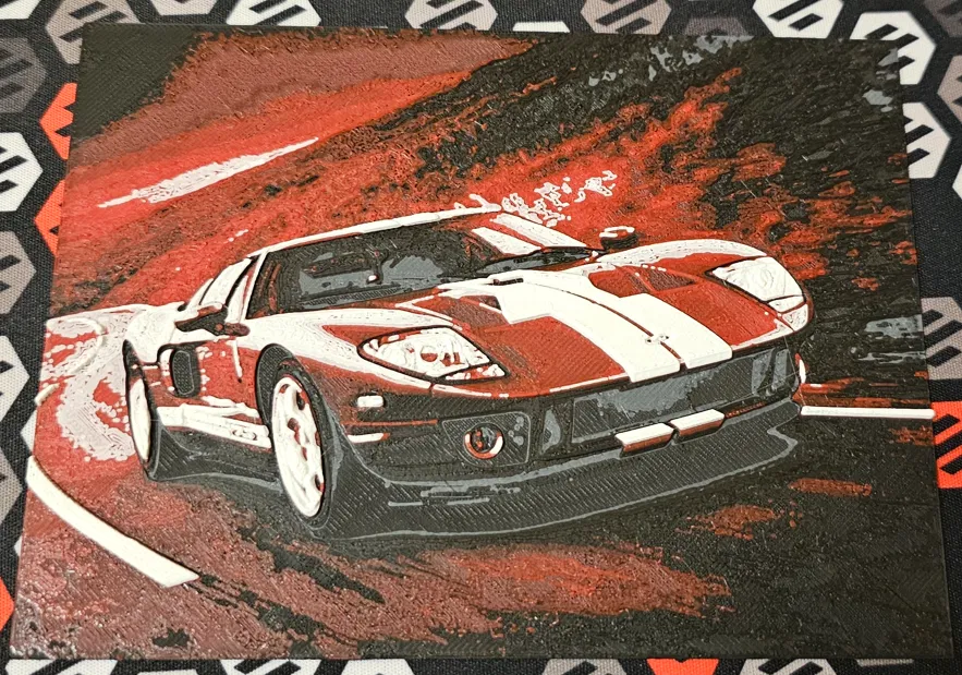 Mô hình Ford GT40 "Vẽ Tranh Bằng Filament" - Image 2