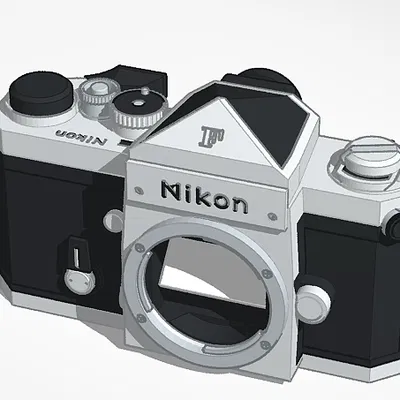Mô hình máy ảnh Nikon F 3D