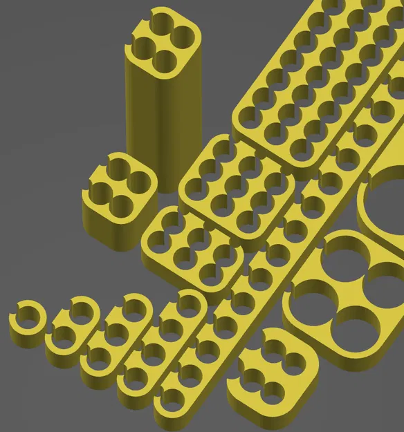 Kẹp/Lược dây điện parametric v2 - Image 1