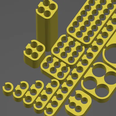 Kẹp/Lược dây điện parametric v2
