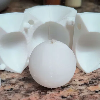 Khuôn Tròn 4cm Không Ốc Vít Làm Nến