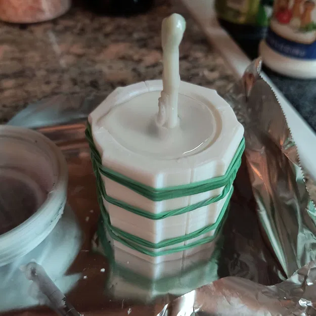 Khuôn Tròn 4cm Không Ốc Vít Làm Nến - Image 2