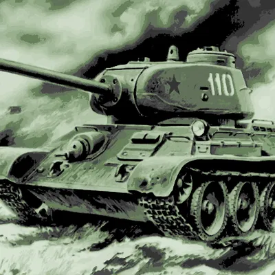 T34 " FilamentPainting " - Xe tăng T34 sơn bằng Filament