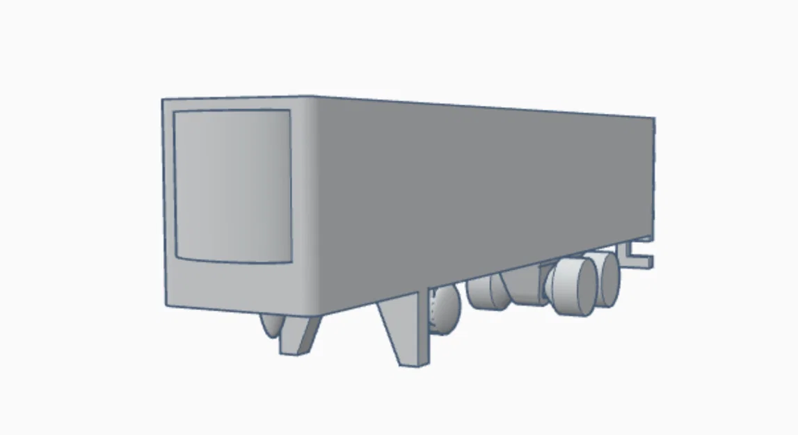 Mô hình Mini Container Lạnh Dài 48 feet - Image 1