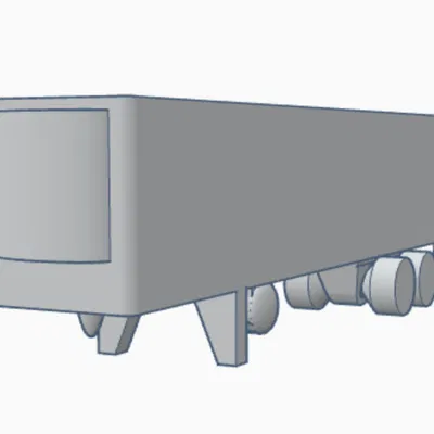 Mô hình Mini Container Lạnh Dài 48 feet