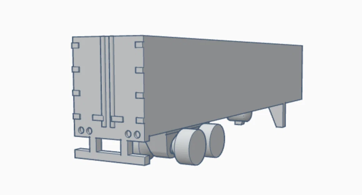 Mô hình Mini Container Lạnh Dài 48 feet - Image 2