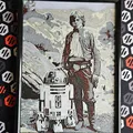 Mô hình Luke & R2D2 - Tranh vẽ bằng sợi Filament - Thumbnail 2