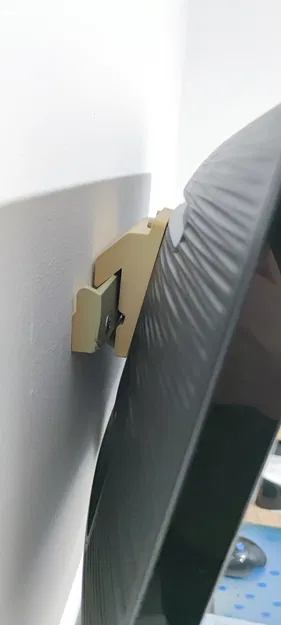 Giá Treo Tường VESA 100x100 & 75x75 Profile Thấp Dạng Cleat Kiểu Pháp - Image 2