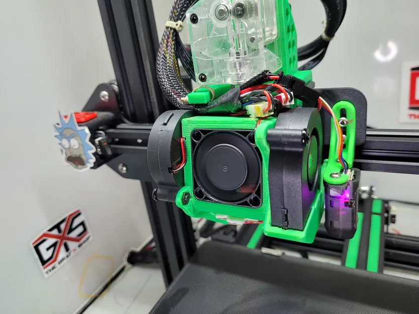 Ốp Quạt Kép 5015 GXS_Satsana (remixed) DD cho Ender 3 Max - Image 1