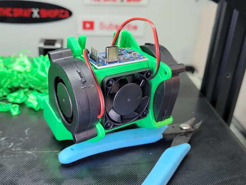 Ốp Quạt Kép 5015 GXS_Satsana (remixed) DD cho Ender 3 Max - Image 3