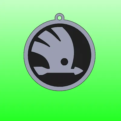 Móc chìa khóa Skoda