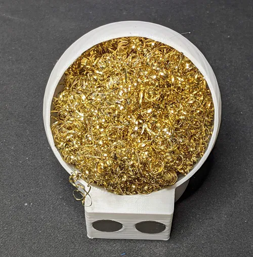 Giá Đỡ Vệ Sinh Đầu Mỏ Hàn Bằng Đồng Thau Có Nam Châm Bên Hông - Image 2