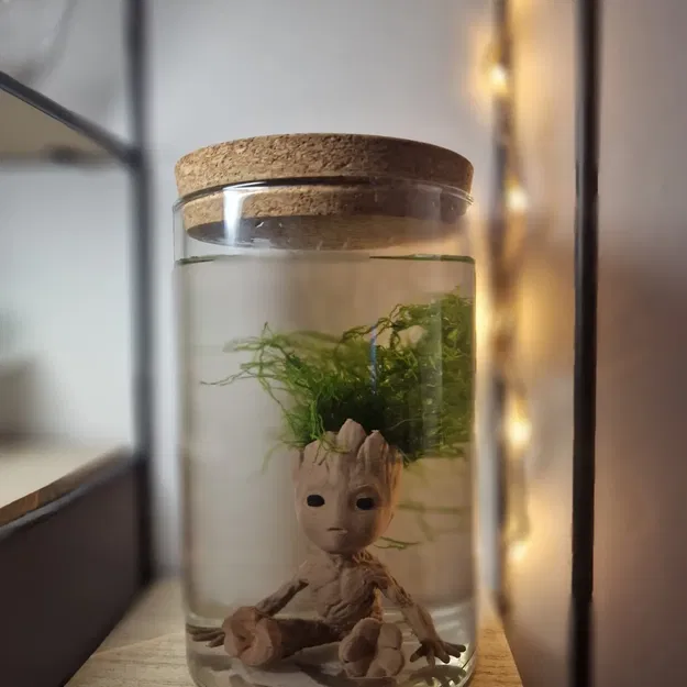 Mô Hình Groot Cho Hồ Cá 3D - Image 1